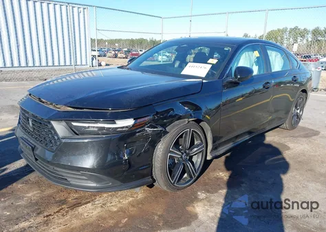 2023 Honda Accord Hybrid Sport z USA, uszkodzony, nr VIN 1HGCY2F50PA021280